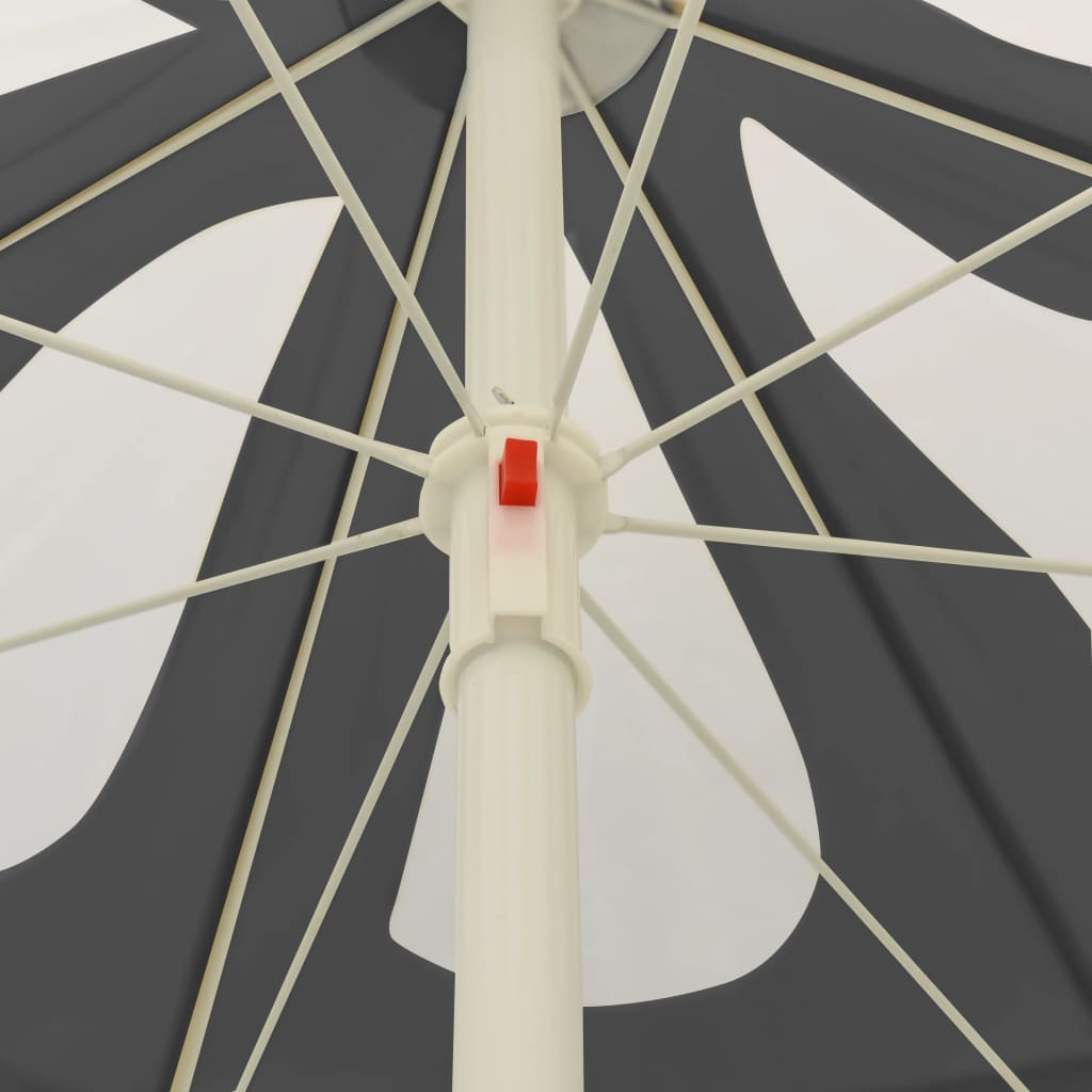 8720286149690_g_en_hd_4 vidaXL Beach Parasol Anthracite 240 cm - Image 5