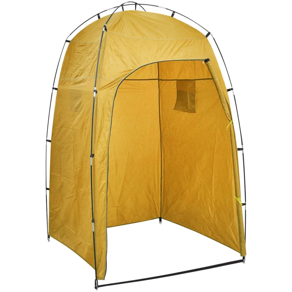 8720286152188_a_en_hd_1 vidaXL Shower WC Changing Tent Yellow - Image 2