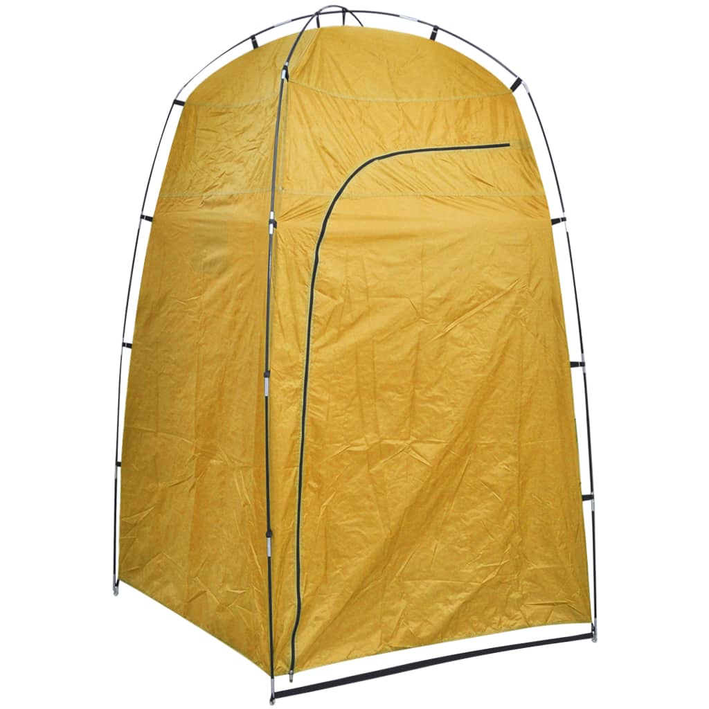 8720286152188_g_en_hd_1 vidaXL Shower WC Changing Tent Yellow - Image 3