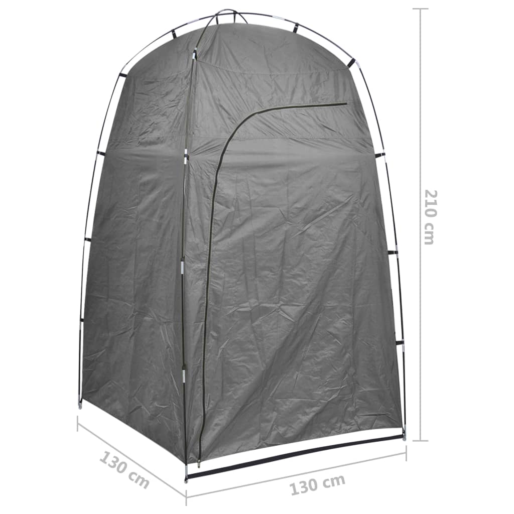 8720286152195_g_en_hd_6 vidaXL Shower WC Changing Tent Grey - Image 8