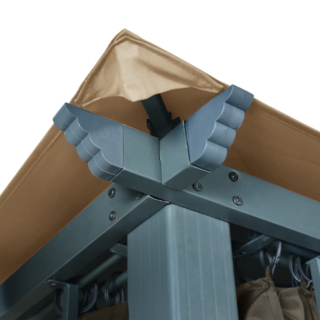8720286153086_g_en_hd_8 vidaXL Gazebo with Curtain 400x300 cm Taupe Aluminium - Image 9