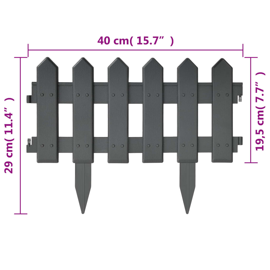 8720286154014_g_en_hd_5 vidaXL Lawn Edgings 25 pcs Anthracite 10 m PP - Image 7