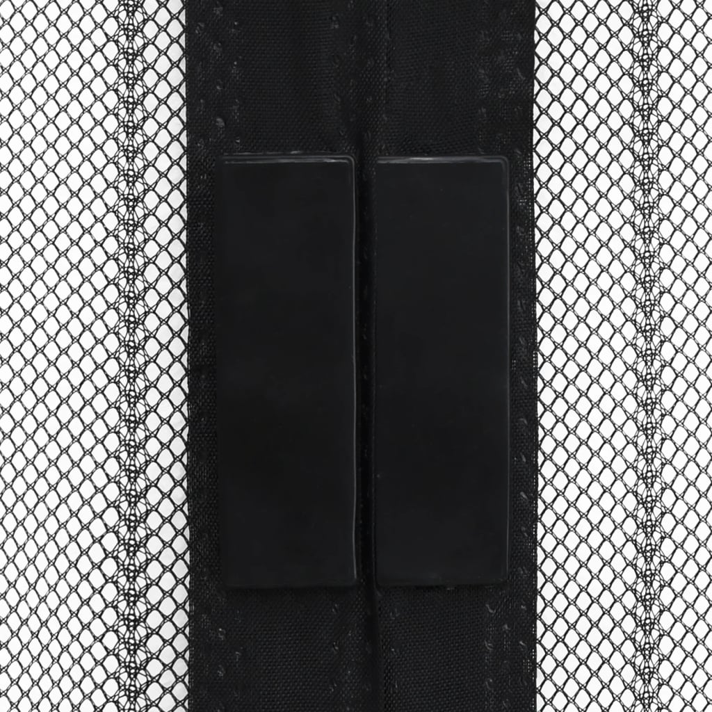 8720286154052_g_en_hd_4 vidaXL Insect Door Curtains 2 pcs with Magnet Blocks Black 220x100 cm - Image 5