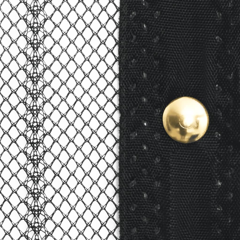 8720286154052_g_en_hd_5 vidaXL Insect Door Curtains 2 pcs with Magnet Blocks Black 220x100 cm - Image 6