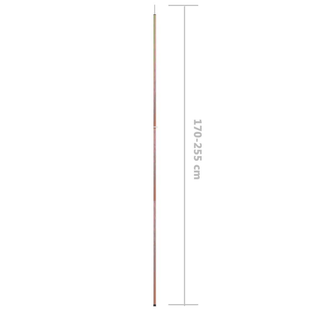 8720286162279_g_en_hd_5 vidaXL Telescopic Tent Pole with Length of 170-255 cm Galvanised Steel - Image 6