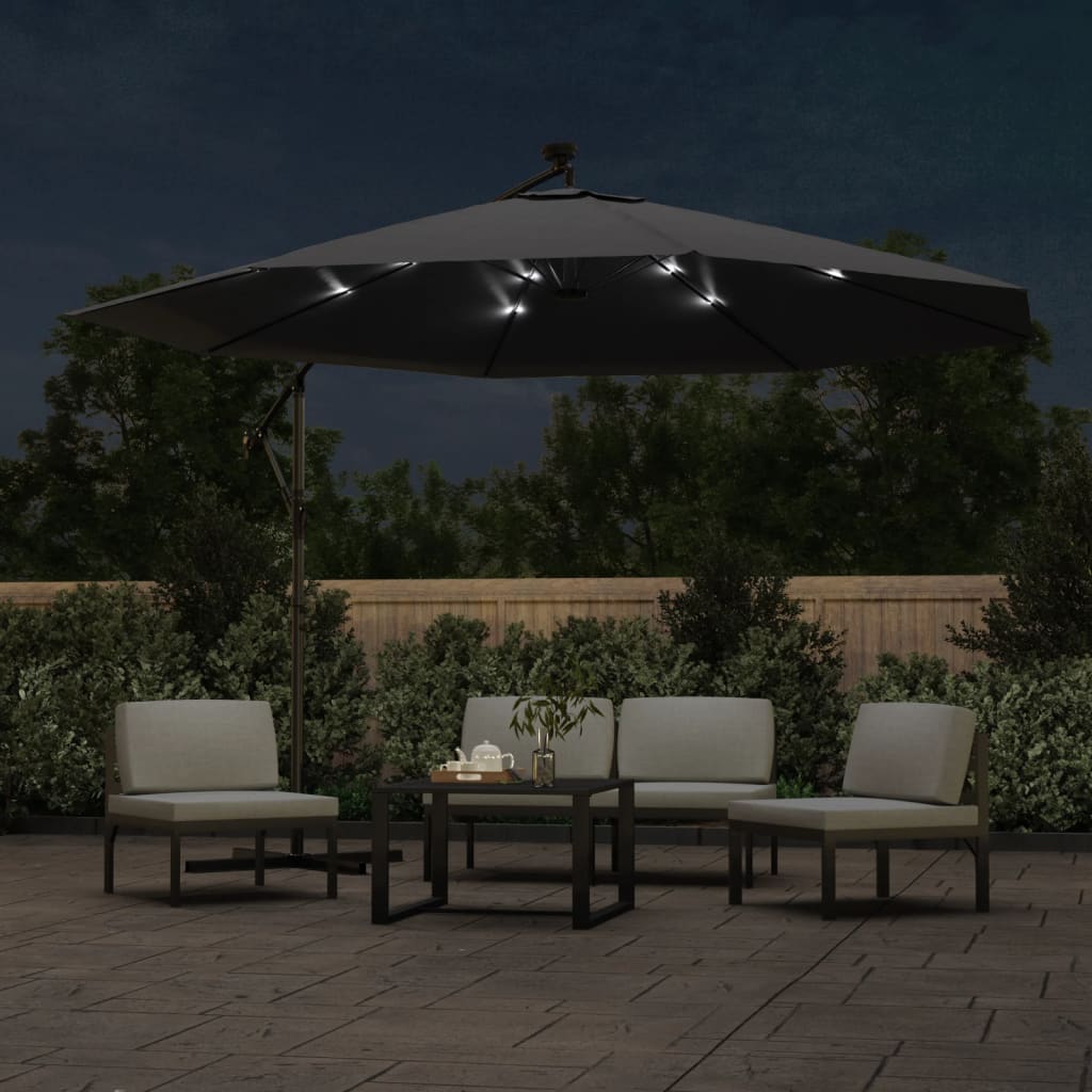 8720286164662_g_en_hd_1 vidaXL Cantilever Garden Parasol with LED Lights Black 350 cm - Image 3