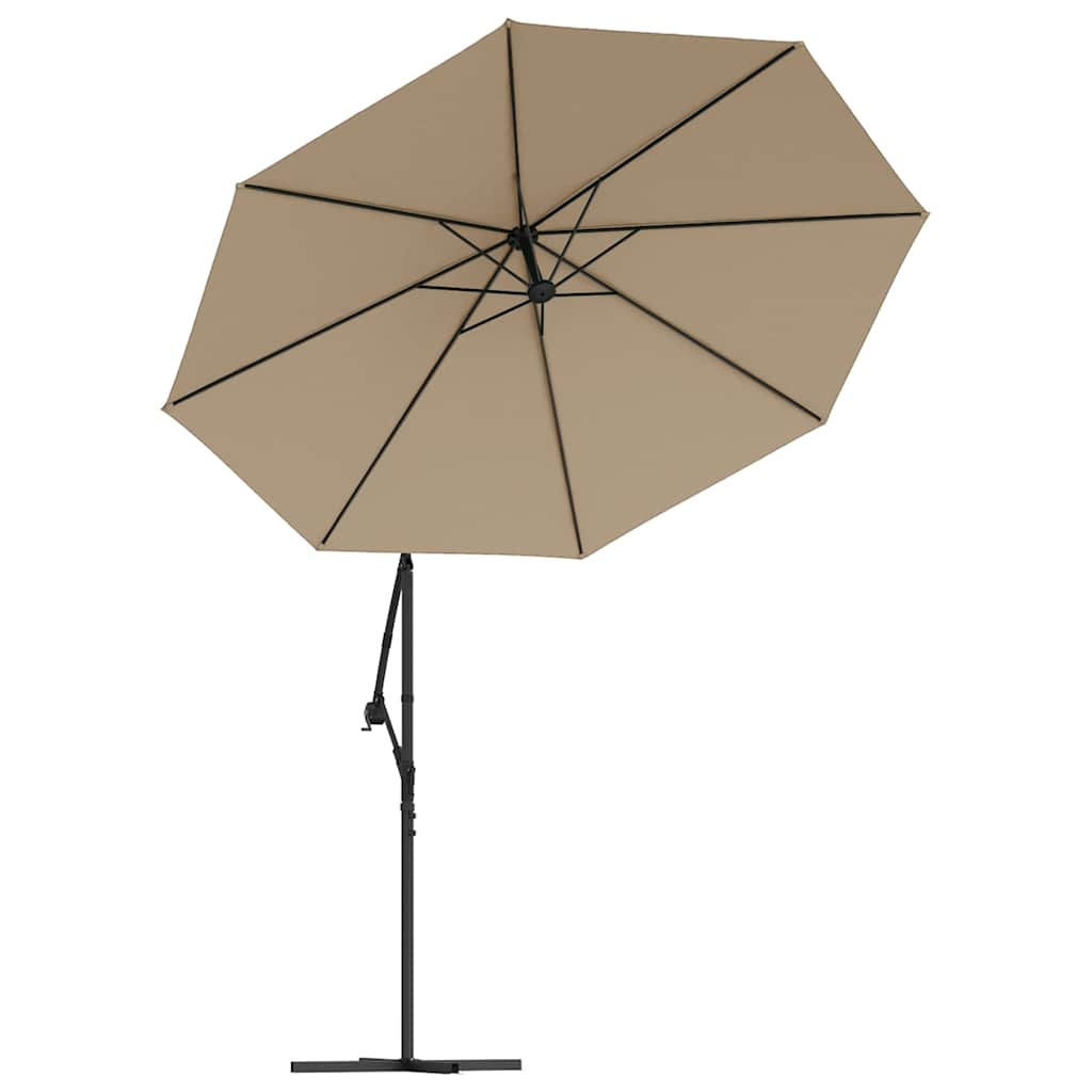 8720286164884_g_en_hd_4 vidaXL Replacement Fabric for Cantilever Umbrella Taupe 300 cm - Image 6
