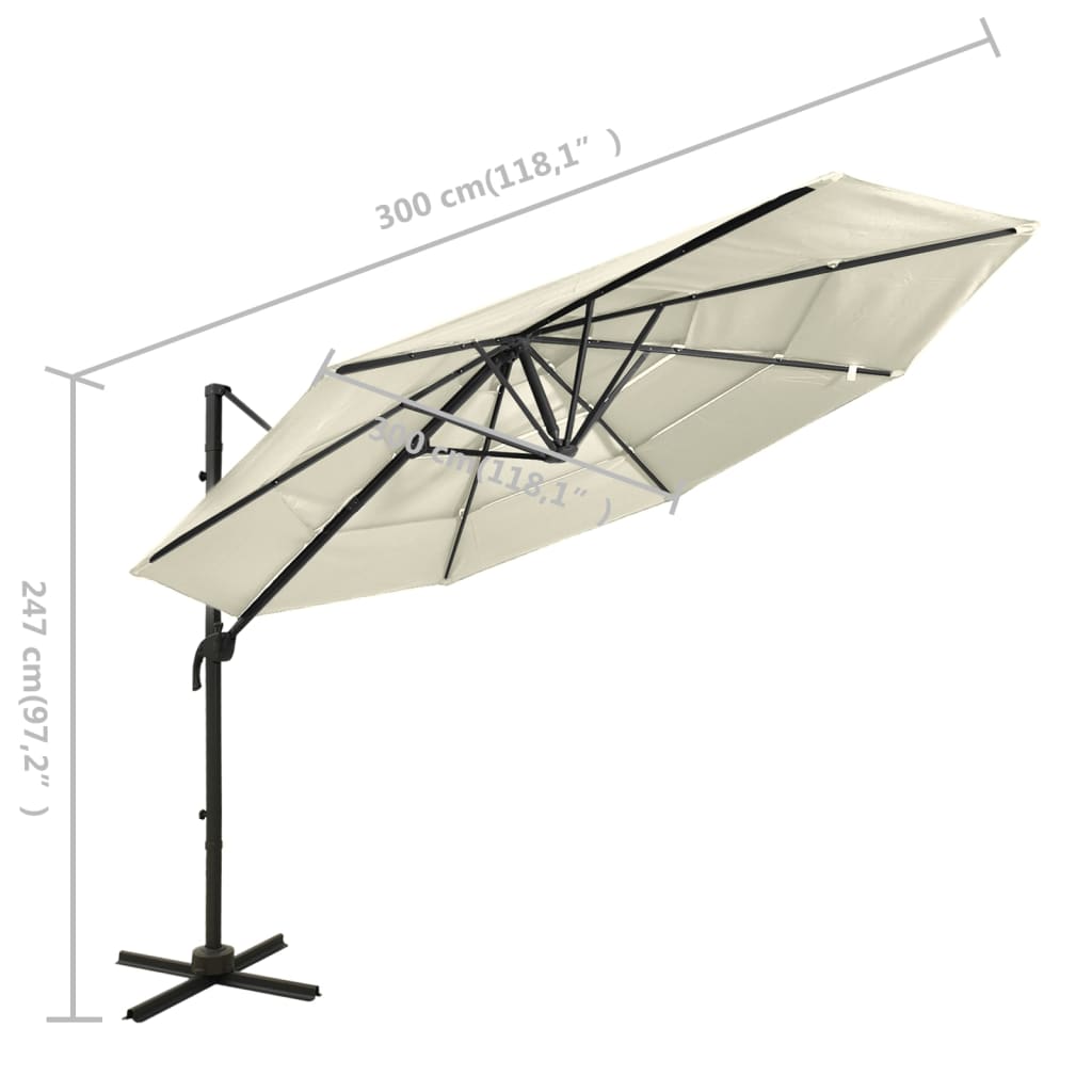 8720286165102_g_en_hd_7 vidaXL 4-Tier Garden Parasol with Aluminium Pole Sand 3x3 m - Image 8