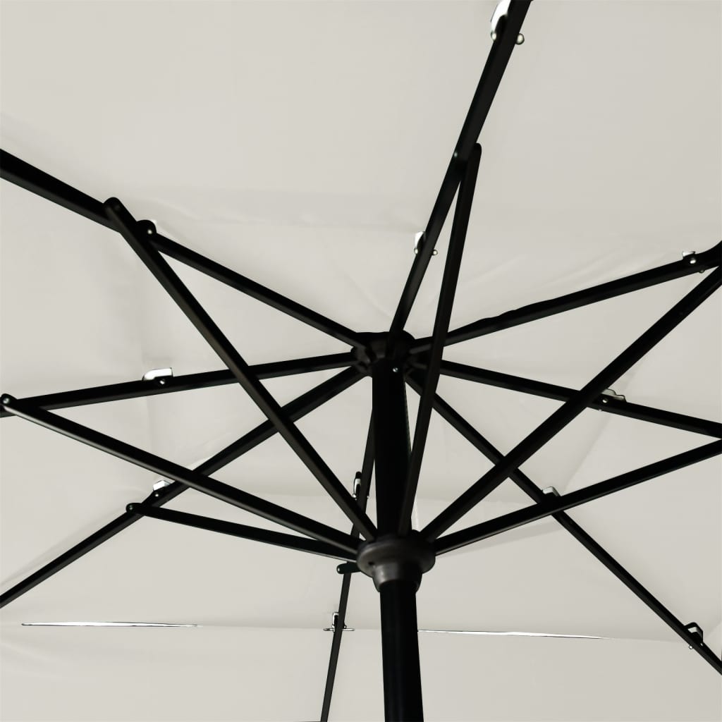 8720286165188_g_en_hd_4 vidaXL 3-Tier Garden Parasol with Aluminium Pole Sand 2.5x2.5 m - Image 5