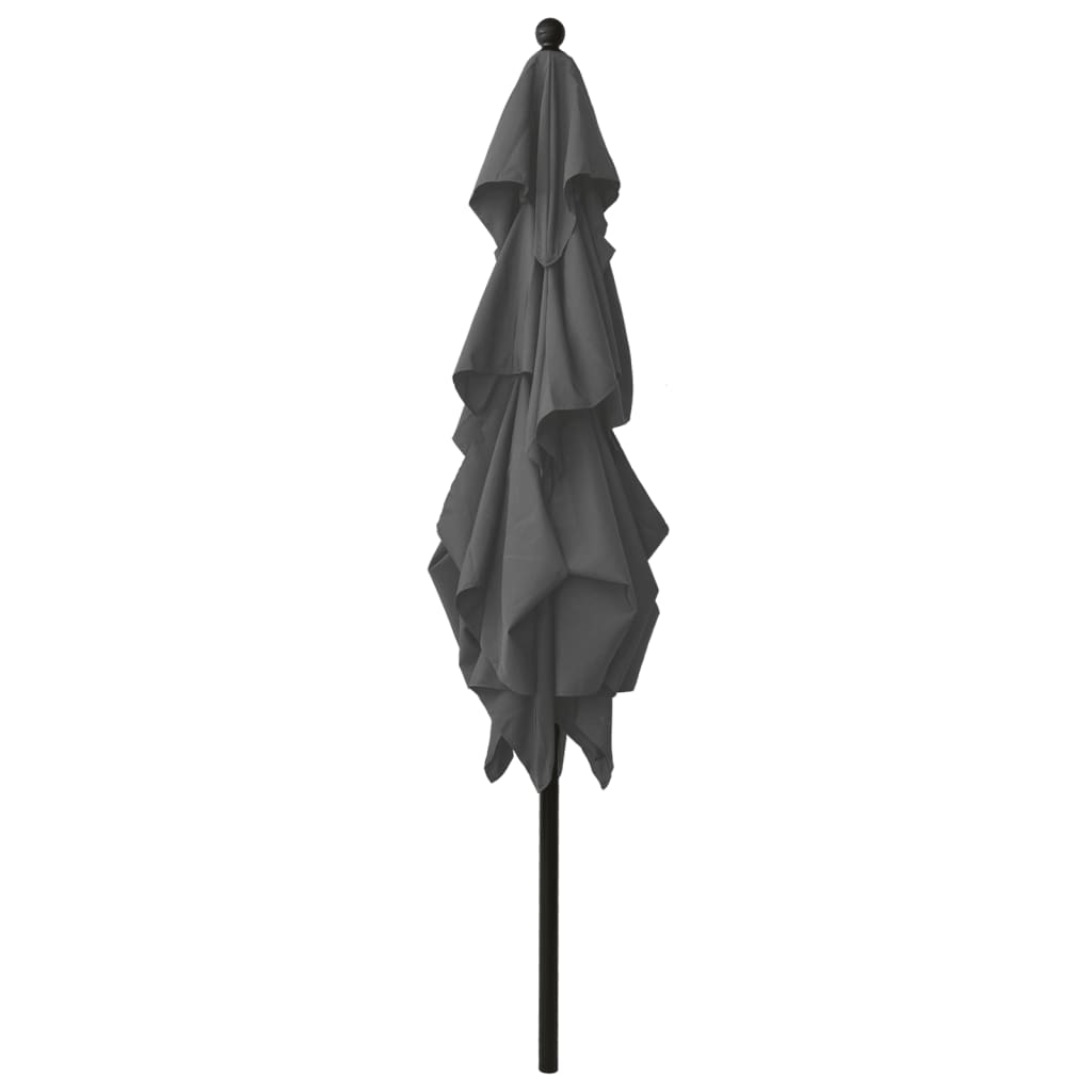 8720286165201_g_en_hd_2 vidaXL 3-Tier Garden Parasol with Aluminium Pole Anthracite 2.5x2.5 m - Image 3