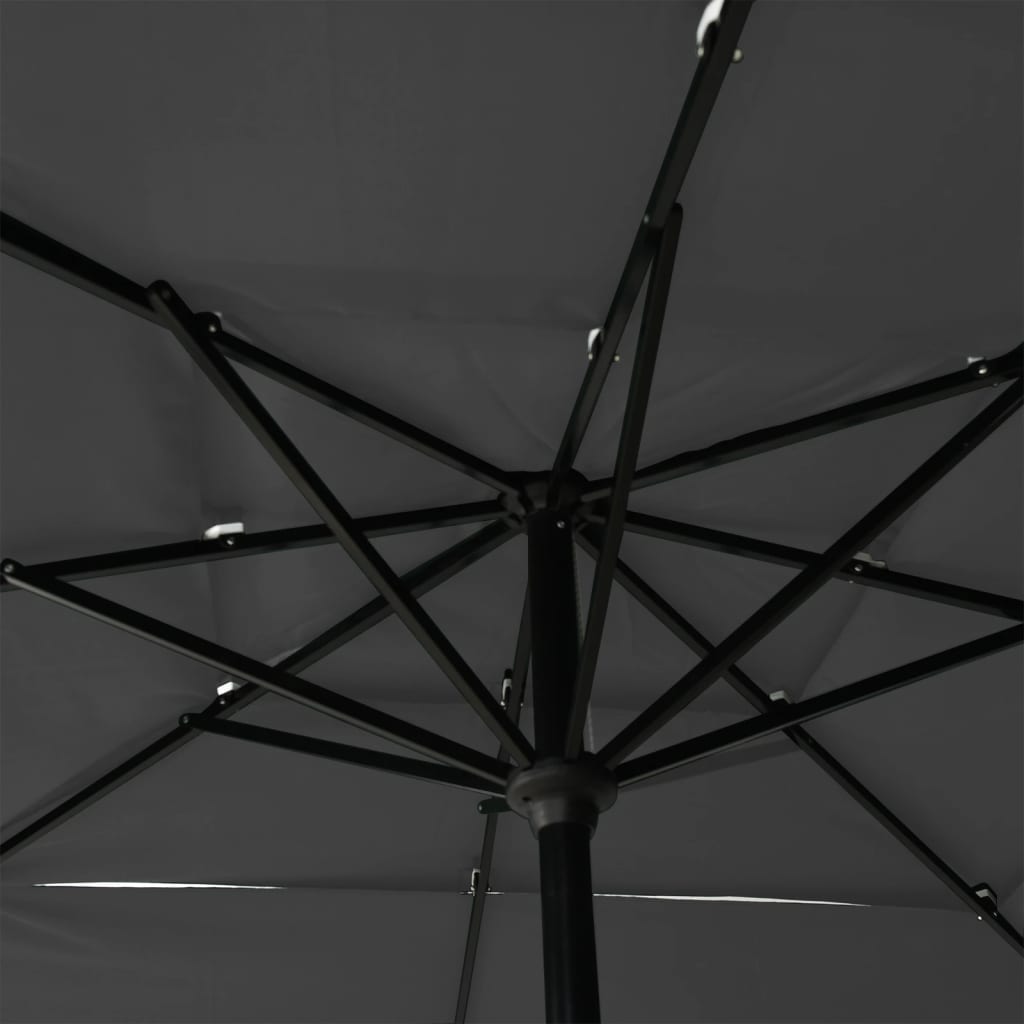 8720286165201_g_en_hd_4 vidaXL 3-Tier Garden Parasol with Aluminium Pole Anthracite 2.5x2.5 m - Image 5