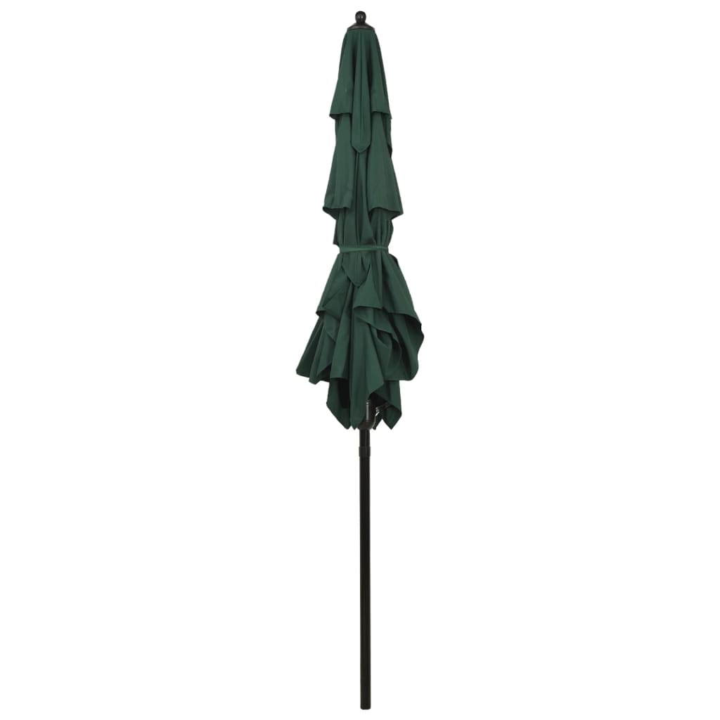 8720286165270_g_en_hd_2 vidaXL 3-Tier Garden Parasol with Aluminium Pole Green 2x2 m - Image 3