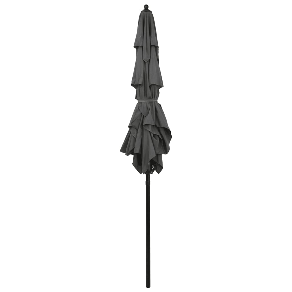 8720286165287_g_en_hd_3 vidaXL 3-Tier Garden Parasol with Aluminium Pole Anthracite 2x2 m - Image 4