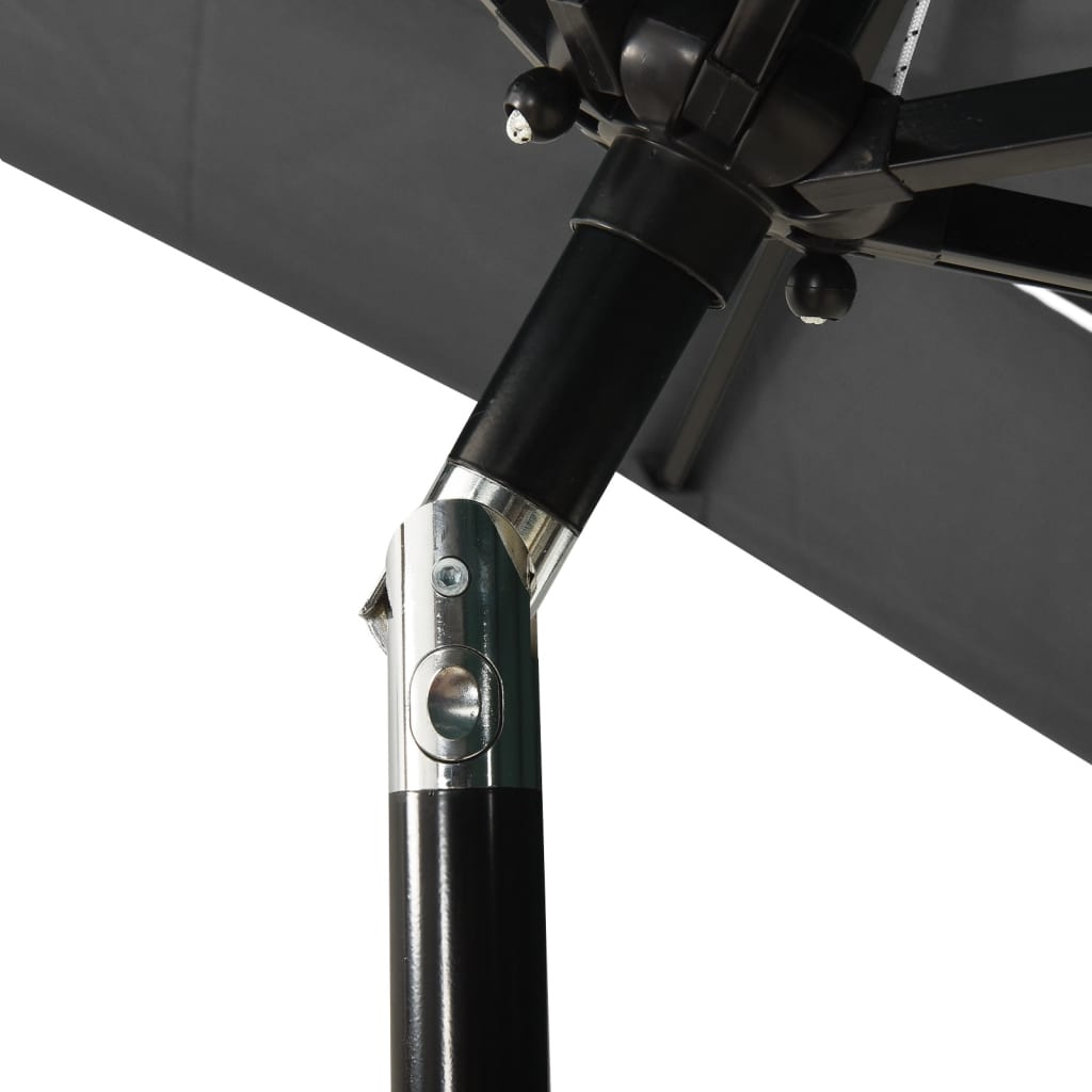 8720286165287_g_en_hd_4 vidaXL 3-Tier Garden Parasol with Aluminium Pole Anthracite 2x2 m - Image 5