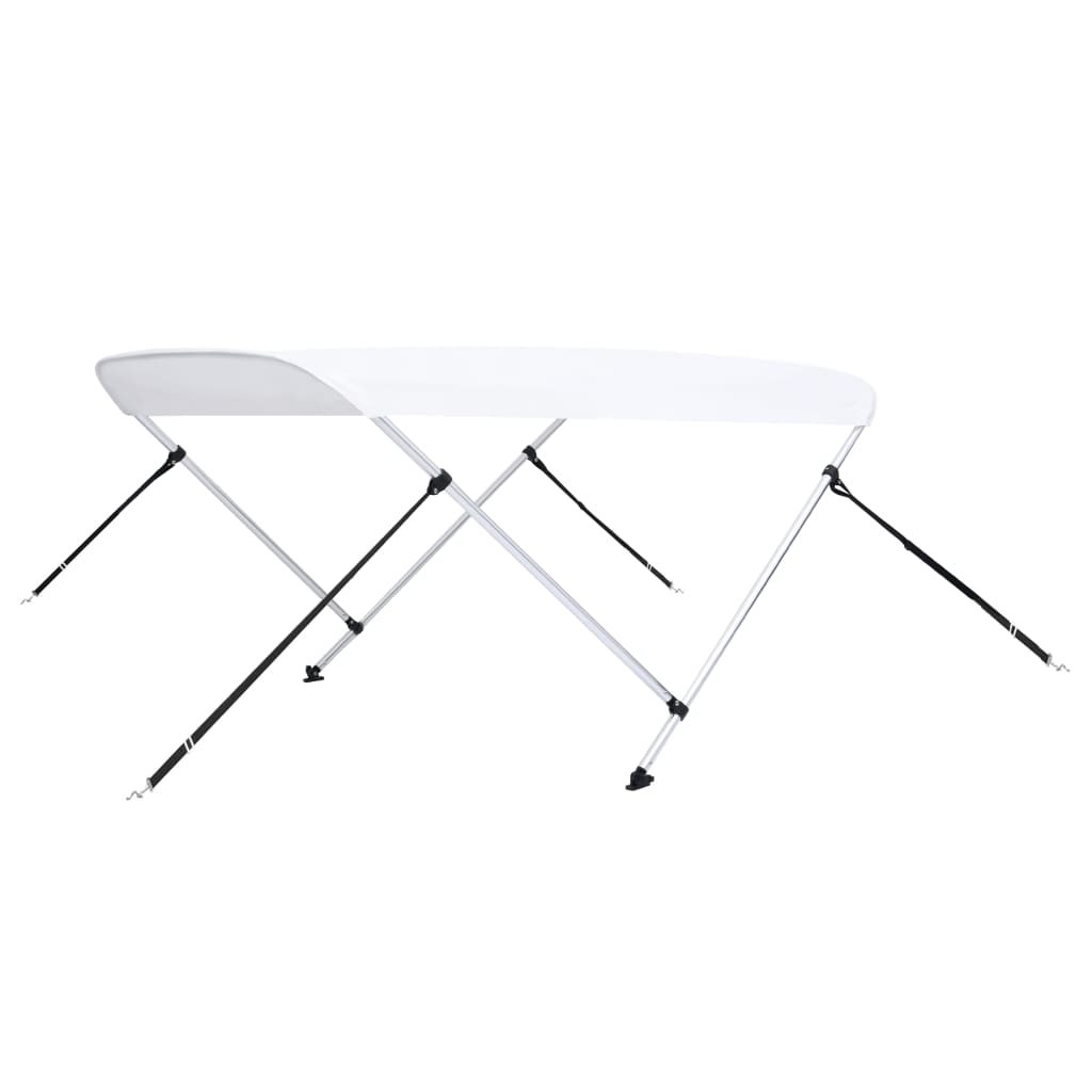 8720286166901_a_en_hd_1 vidaXL 2 Bow Bimini Top White 150x120x110 cm - Image 2