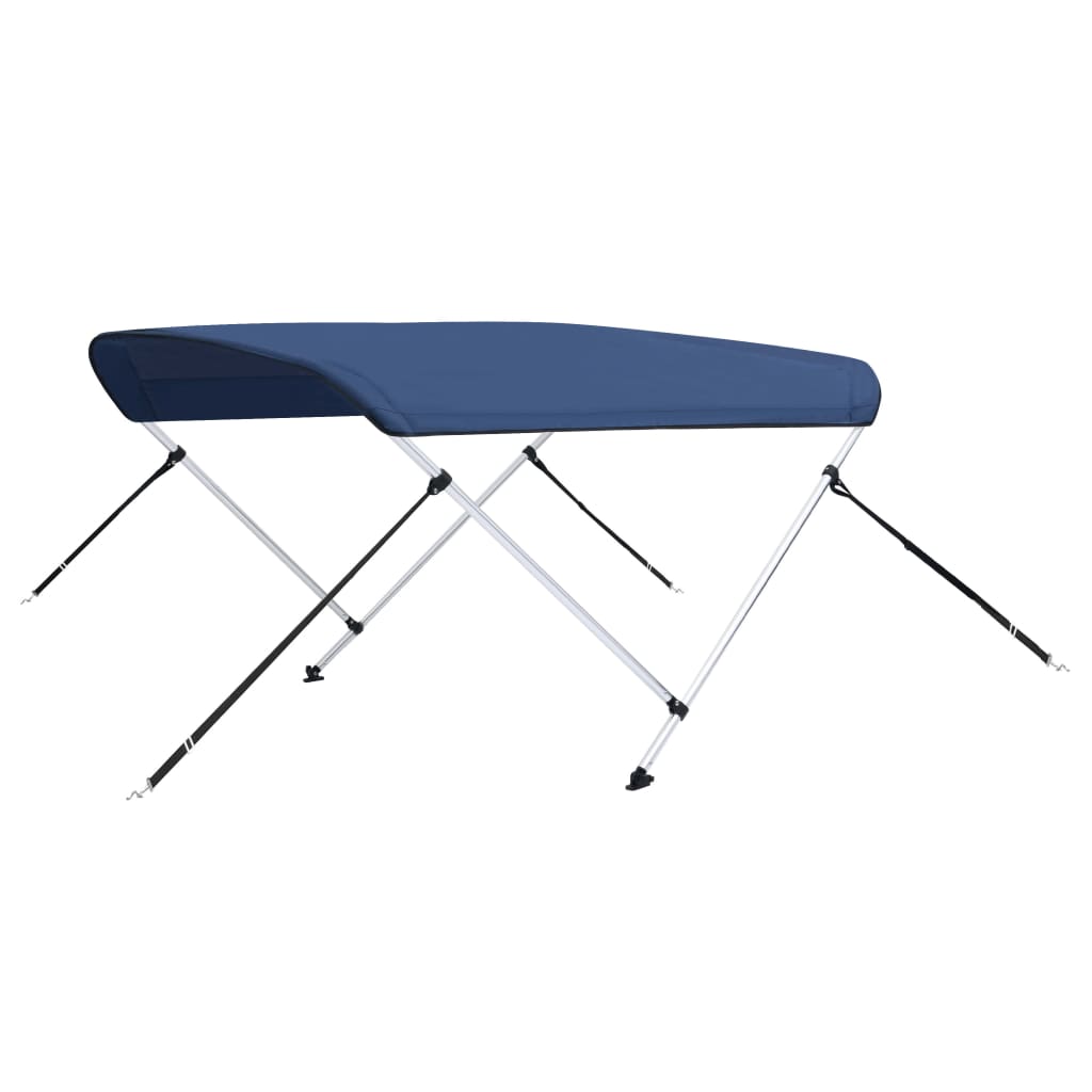8720286166956_a_en_hd_1 vidaXL 2 Bow Bimini Top Navy Blue 180x150x110 cm - Image 2
