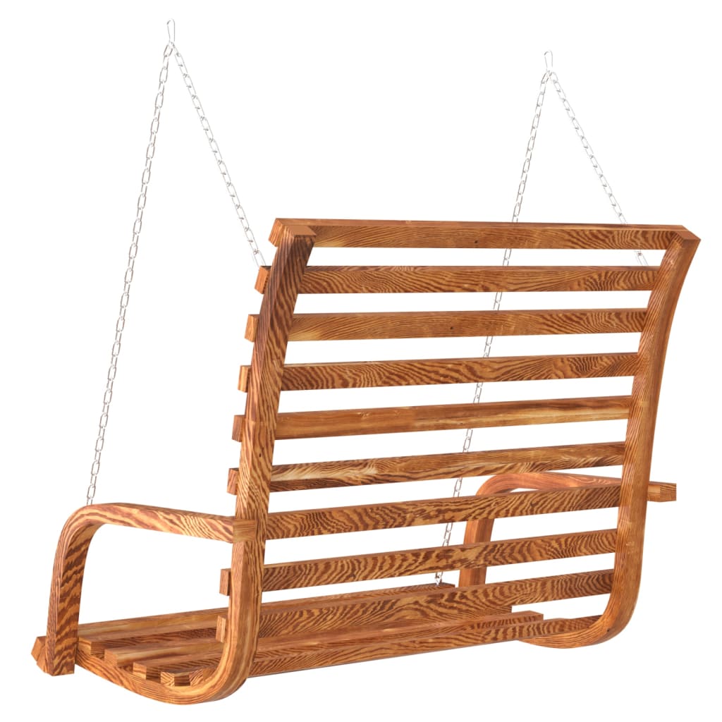 8720286167311_g_en_hd_3 vidaXL Swing Bench Solid Bent Wood with Teak Finish 126x63x92 cm - Image 5
