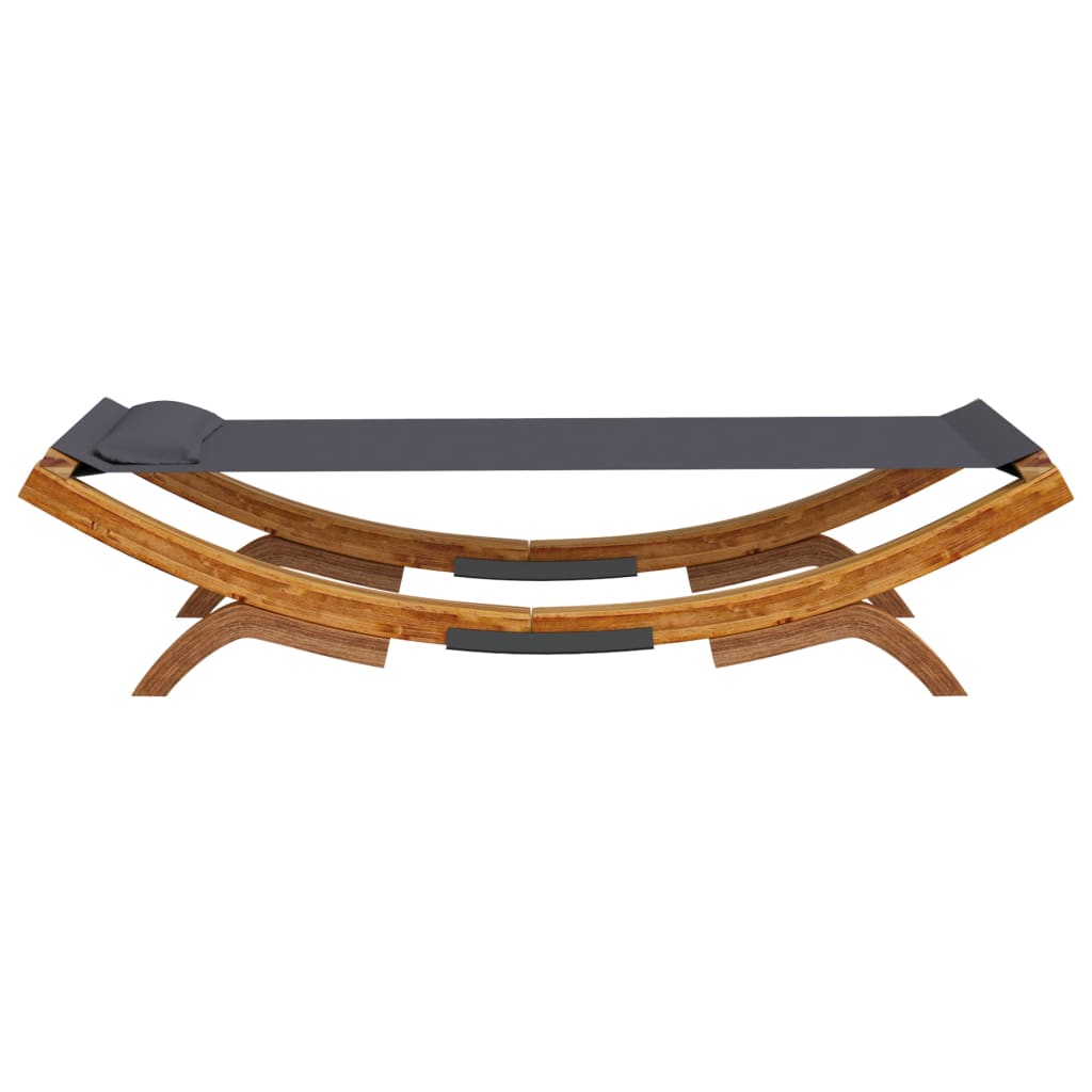 8720286167397_g_en_hd_2 vidaXL Outdoor Lounge Bed 100x188.5x44 cm Solid Bent Wood Anthracite - Image 4