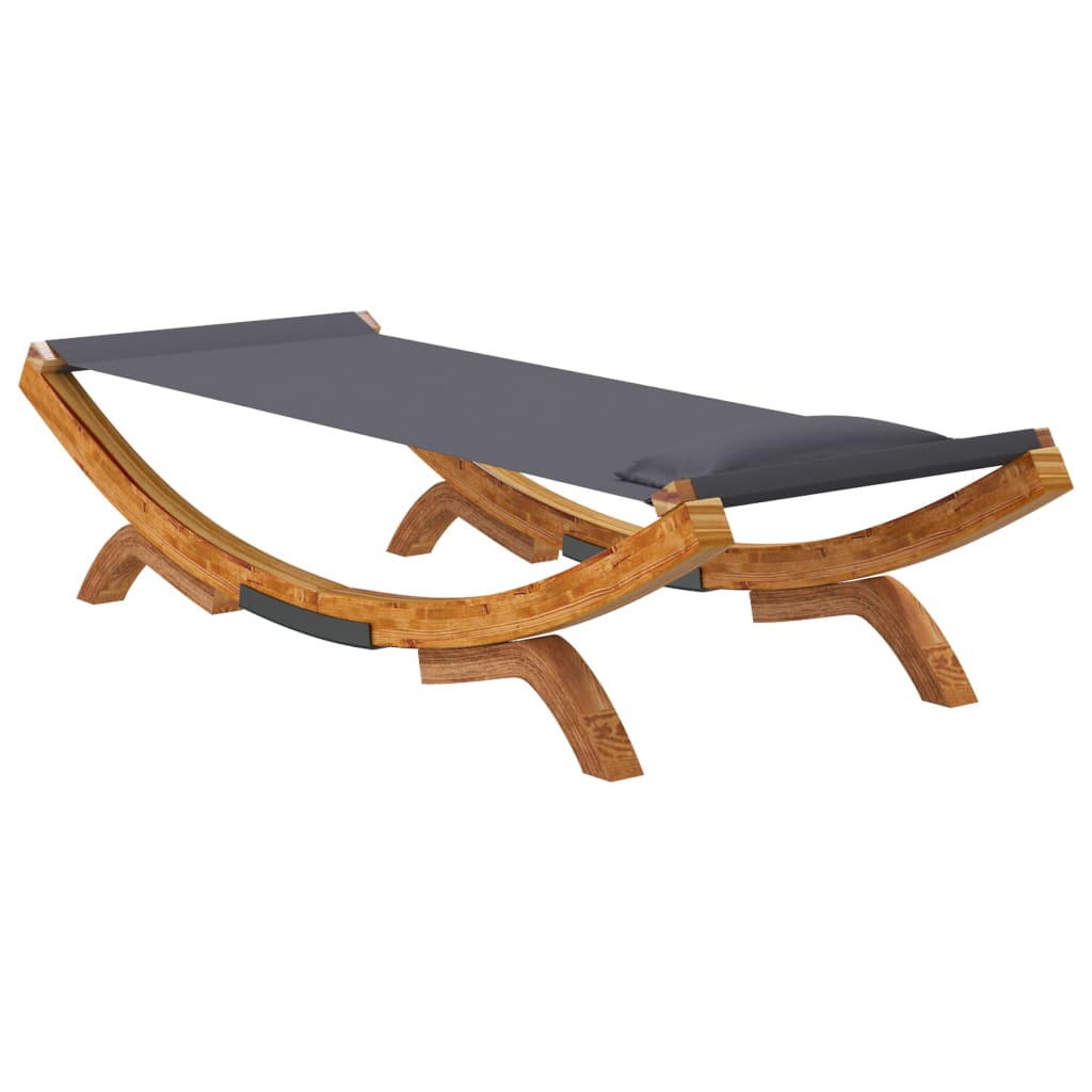 8720286167397_g_en_hd_3 vidaXL Outdoor Lounge Bed 100x188.5x44 cm Solid Bent Wood Anthracite - Image 5