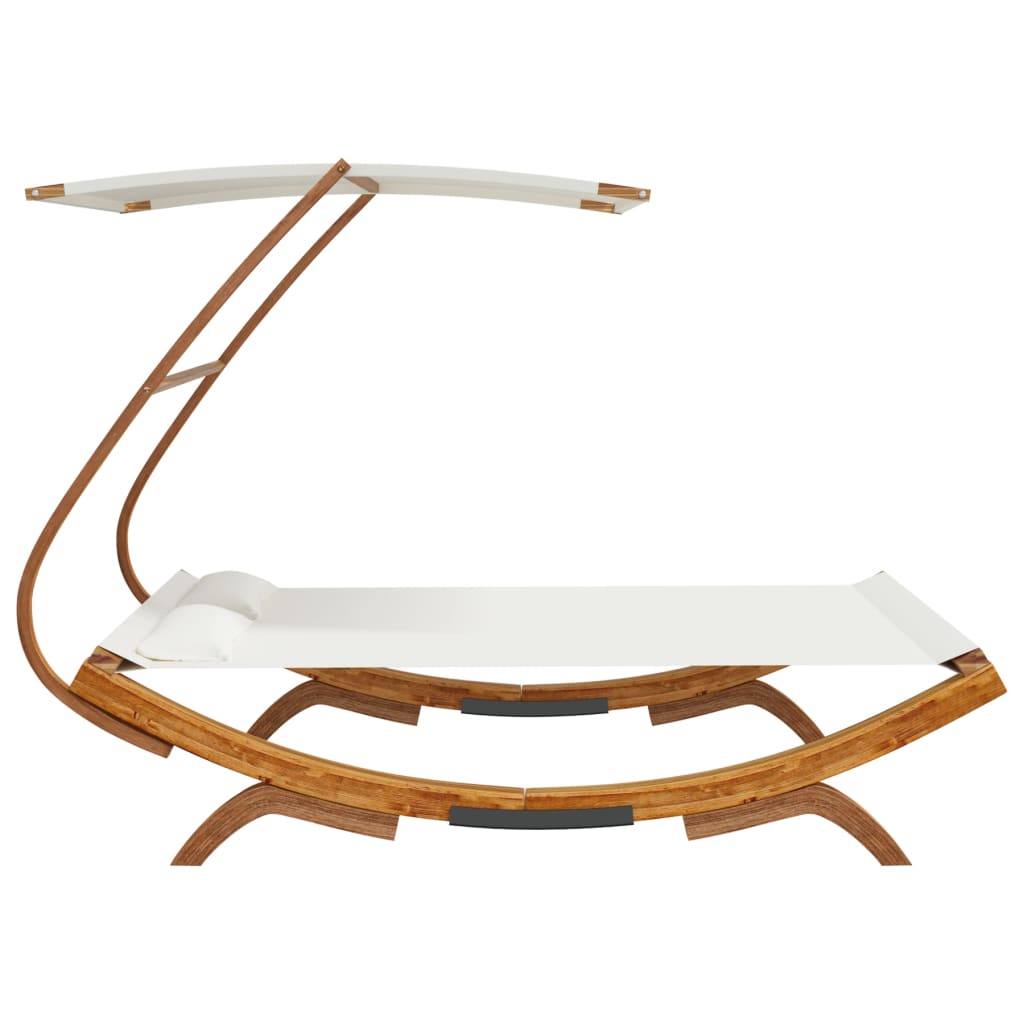 8720286167427_g_en_hd_2 vidaXL Outdoor Lounge Bed with Canopy 165x203x138 cm Solid Bent Wood Cream - Image 4