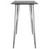 vidaXL 5 Piece Bar Set Black - Image 4