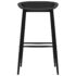 vidaXL 5 Piece Bar Set Black - Image 8