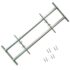 vidaXL Adjustable Security Grilles for Windows 2 pcs 1000-1500 mm - Image 2