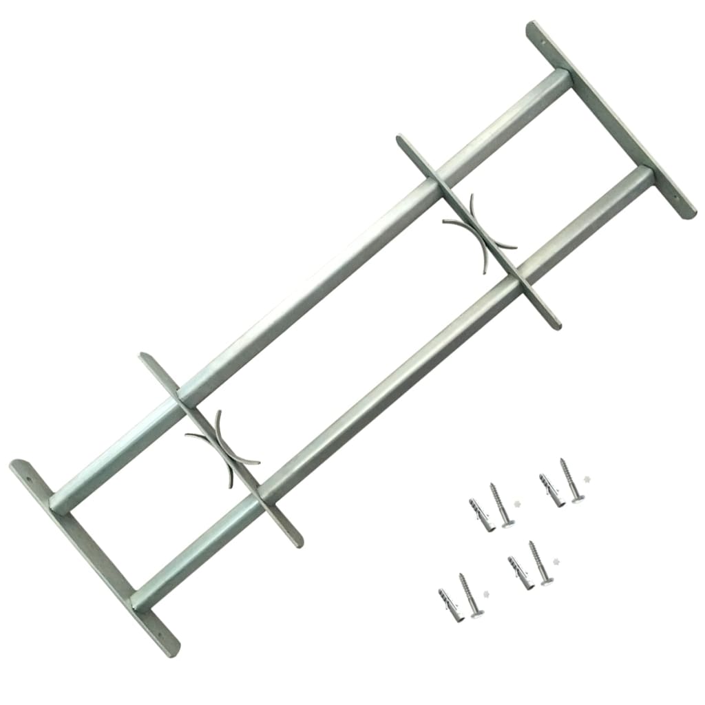 8720286173527_g_en_hd_1 vidaXL Adjustable Security Grilles for Windows 2 pcs 1000-1500 mm - Image 2