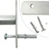 vidaXL Adjustable Security Grilles for Windows 2 pcs 1000-1500 mm - Image 5