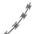 vidaXL Razor Wires Helical Wire Rolls 2 pcs Galvanised Steel 60 m - Image 6