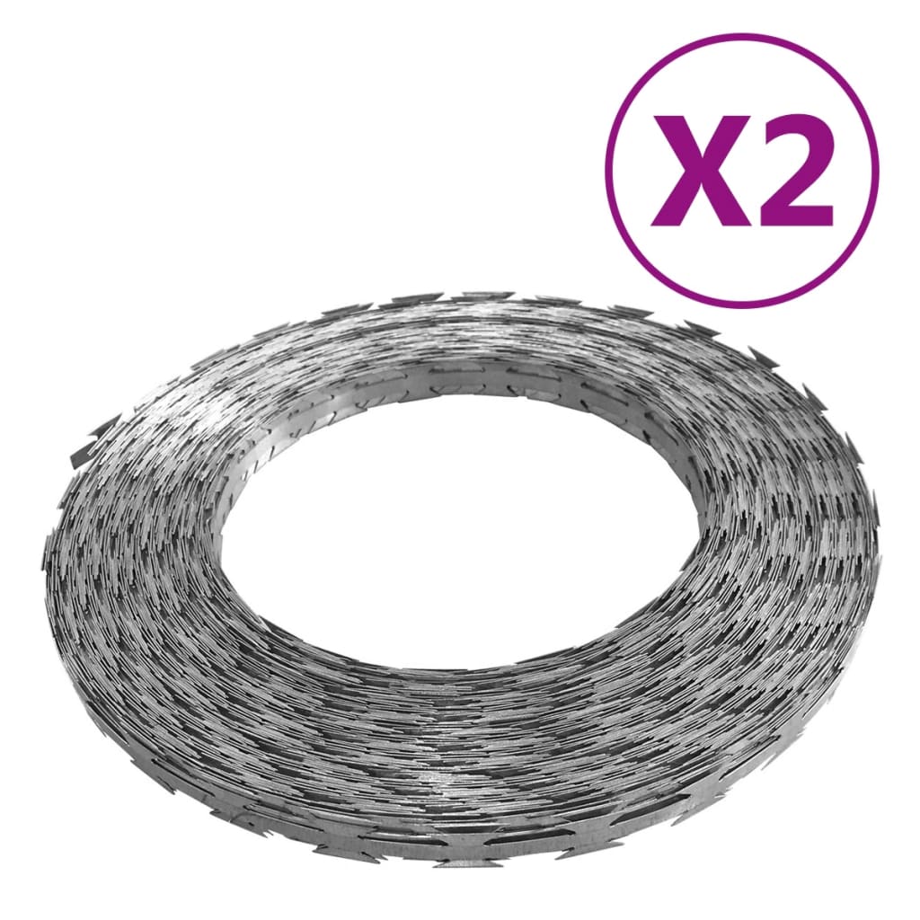 8720286173572_a_en_hd_1 vidaXL BTO-22 Razor Wires 2 pcs 100 m Steel - Image 1