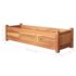 vidaXL Garden Raised Beds 2 pcs Acacia Wood 100x30x25 cm - Image 6