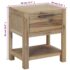 vidaXL Nightstands with Drawers 2 pcs 40x30x48 cm Solid Acacia Wood - Image 8
