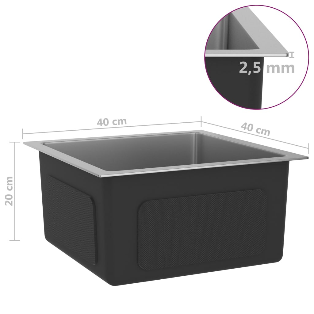 8720286179307_g_en_hd_4 vidaXL Handmade Kitchen Sink Stainless Steel - Image 6