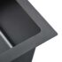 vidaXL Handmade Kitchen Sink Black Stainless Steel (AU only) - Image 6