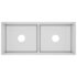 vidaXL Handmade Kitchen Sink Stainless Steel - Image 2