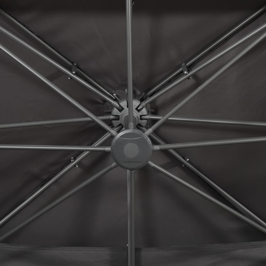 8720286181775_g_en_hd_6 vidaXL Cantilever Garden Parasol with Double Top Anthracite 400x300 cm - Image 7