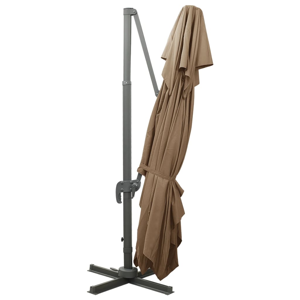 8720286181799_g_en_hd_3 vidaXL Cantilever Garden Parasol with Double Top Taupe 400x300 cm - Image 4