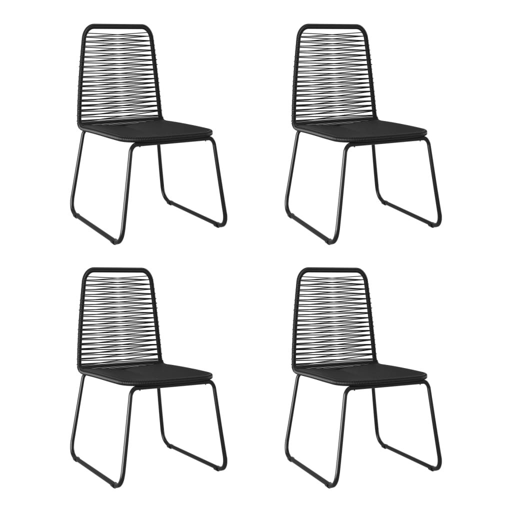8720286181980_a_en_hd_1 vidaXL Outdoor Chairs 4 pcs Poly Rattan Black - Image 1