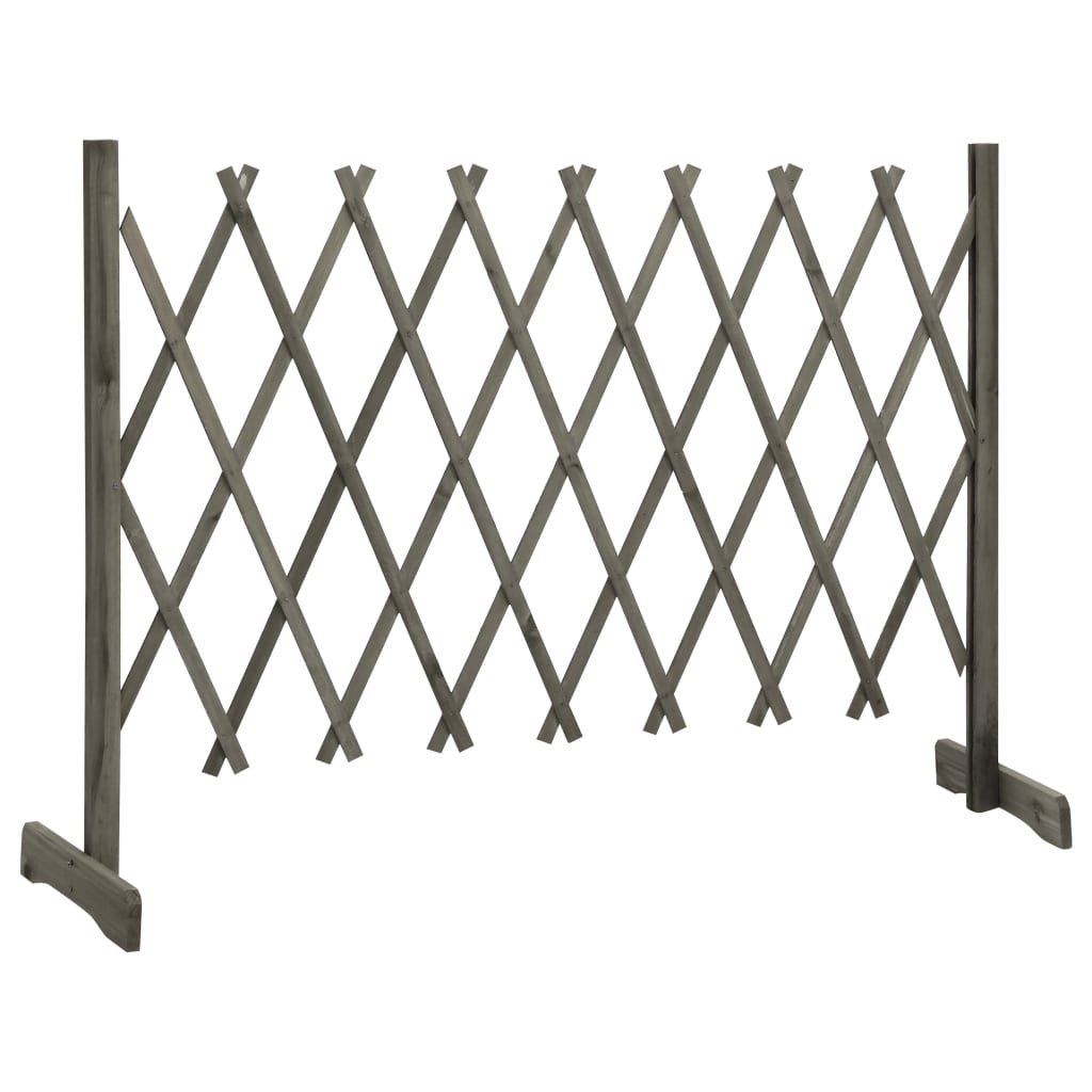 8720286182710_g_en_hd_1 vidaXL Garden Trellis Fence Grey 150x80 cm Solid Firwood - Image 2