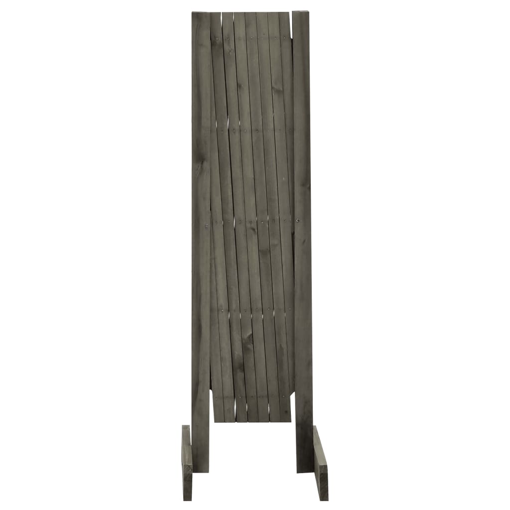 8720286182710_g_en_hd_2 vidaXL Garden Trellis Fence Grey 150x80 cm Solid Firwood - Image 3