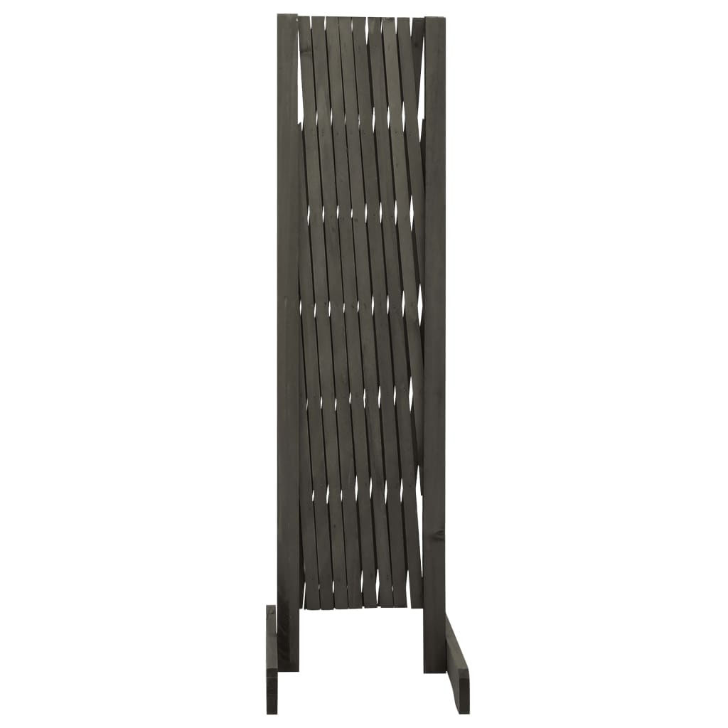 8720286182734_g_en_hd_2 vidaXL Garden Trellis Fence Grey 180x100 cm Solid Firwood - Image 3