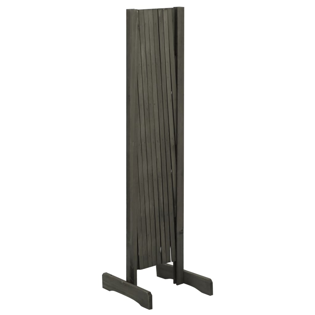 8720286182734_g_en_hd_3 vidaXL Garden Trellis Fence Grey 180x100 cm Solid Firwood - Image 4
