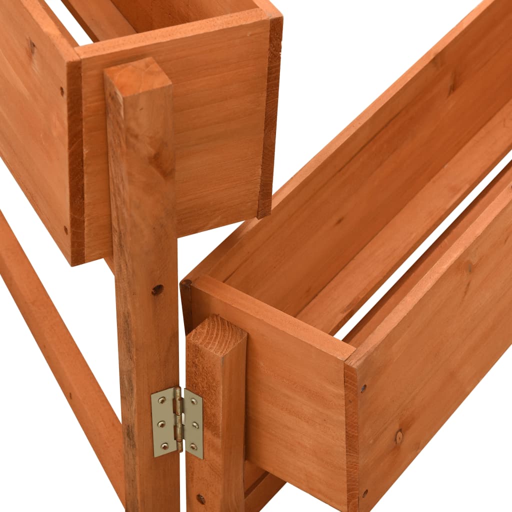 8720286182840_g_en_hd_2 vidaXL Garden Folding Planter Orange 60x14x75 cm Solid Firwood - Image 3