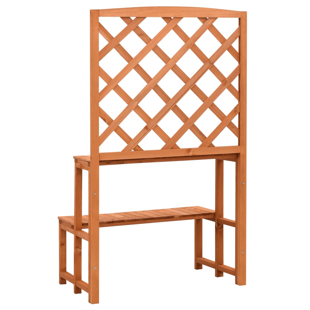8720286182864_g_en_hd_3 vidaXL Plant Stand with Trellis Orange 70x42x120 cm Solid Firwood - Image 4