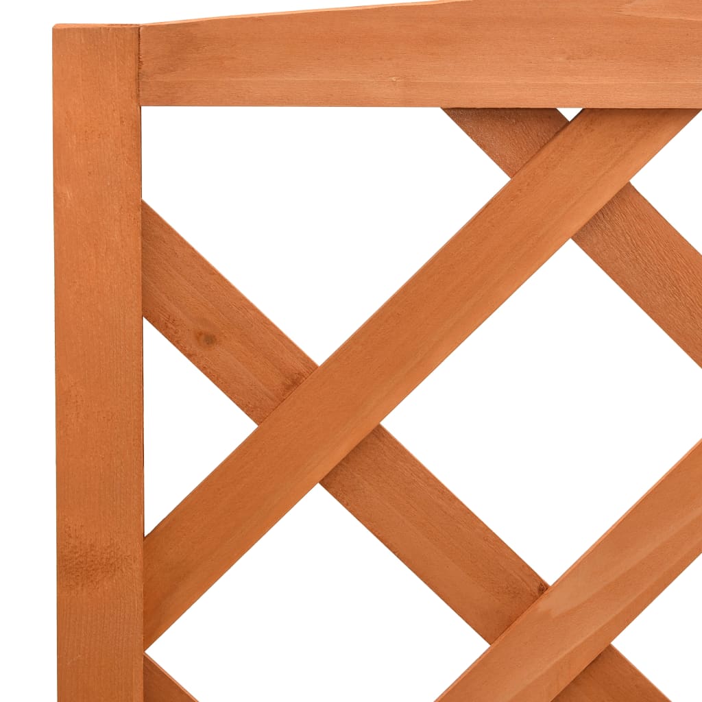 8720286182864_g_en_hd_4 vidaXL Plant Stand with Trellis Orange 70x42x120 cm Solid Firwood - Image 5