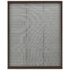vidaXL Plisse Insect Screen for Windows Aluminium Brown 80x100 cm - Image 2