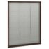 vidaXL Plisse Insect Screen for Windows Aluminium Brown 80x100 cm - Image 3