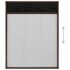 vidaXL Plisse Insect Screen for Windows Aluminium Brown 80x100 cm - Image 5