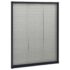 vidaXL Plisse Insect Screen for Windows Aluminium Anthracite 60x80 cm - Image 3